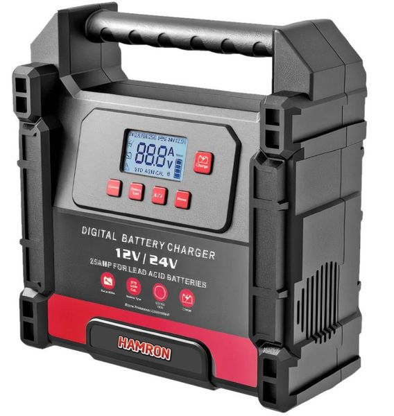 ŁADOWARKA DO AKUMULATORA 25A DO 12V / 24V zdjęcie 1