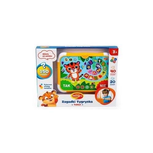 Tablet zagadki tygryska DUMEL na Arena.pl