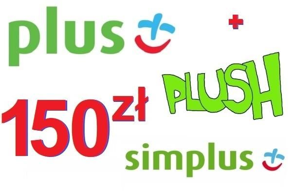Doładowanie Plus 150zł zdjęcie 1