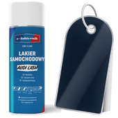 lakier samochodowy spray audi lx5h / 2d2d navarrablau metalik 400ml