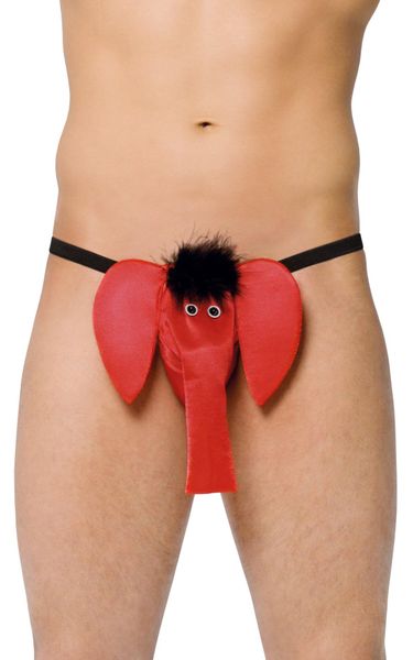 Thong 4416 - Red S/L zdjęcie 1