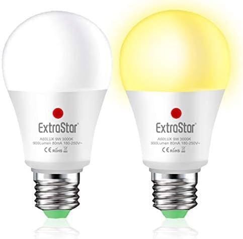 Żarówka z Czujnikiem zmierzchu LED E27 9W 2szt na Arena.pl
