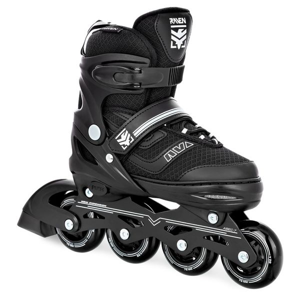 Rolki Regulowane RAVEN Drill Black 38-42 zdjęcie 1