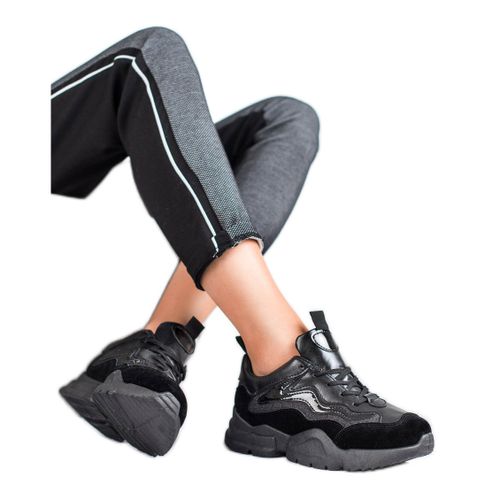 Modne Czarne Sneakersy r.38 na Arena.pl