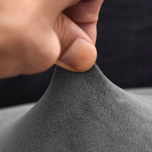 Pokrowiec Na Siedzisko 50X50Cm Szary Welur Elastyczny [26M] na Arena.pl