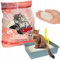 Żwirek Dla Kota Bentonitowy Drobny Zbrylający Compact Pudrowy 10L