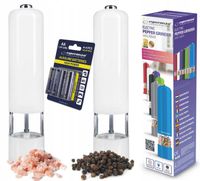 ELEKTRYCZNY MŁYNEK DO PIEPRZU I SOLI 2SZT+ BATERIE