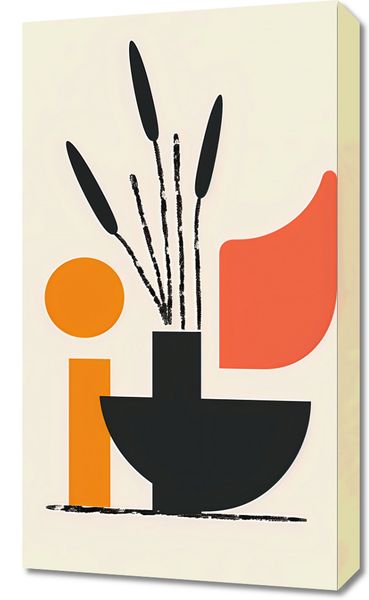 Obraz 40x70cm Szeroka Czerń zdjęcie 1