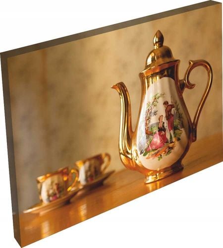 OBRAZ na płótnie do kuchni Cafe kawa napisy 120x80 na Arena.pl