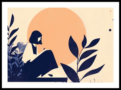 Plakat 59,4x42cm Kontemplacja na Arena.pl