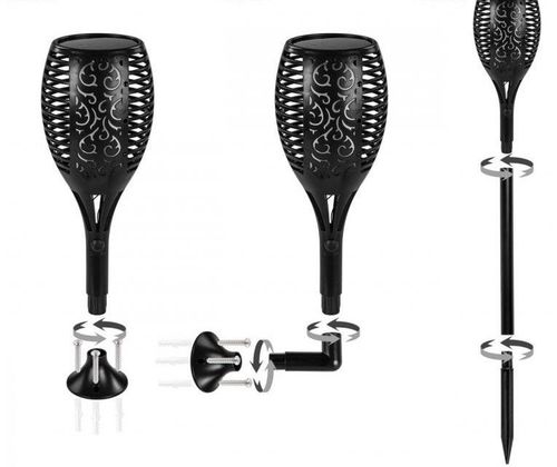 VOLTRONIC Zestaw lamp solarnych 51 LED, 4 szt na Arena.pl