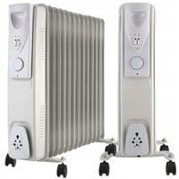 2 x GRZEJNIK ELEKTRYCZNY OLEJOWY MOCNY TERMOSTAT 2500W