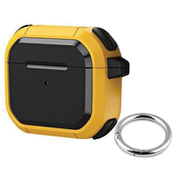 beline airpods solid cover air pods prożółty /yellow