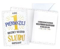 karnet rocznica ślubu 1 |  v-077