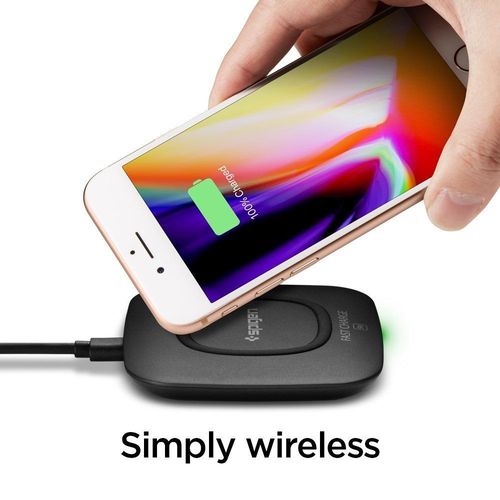 SPIGEN F301W WIRELESS CHARGER BLACK na Arena.pl