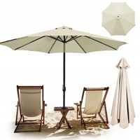 Poszycie parasol ogrodowy DUŻY SOLIDNY 8 Żeberek Wymienne 300cm