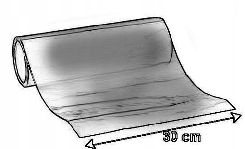 FOLIA DO LAMP 0,3 X 0,5M - CZERWONY POŁYSK na Arena.pl