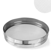 sito do przesiewania bułki tartej śr. 407mm stalowe - hendi 637845