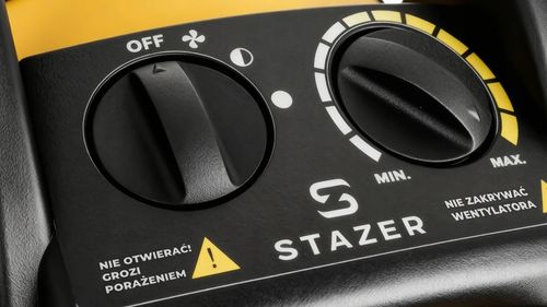 Termowentylator nagrzewnica elektryczna ceramiczna farelka cichy grzejnik na Arena.pl