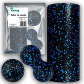 Roller Wałek Rolka Piłka DUOBALL do Masażu Rolowania Ciała Pleców Nóg EPP 3