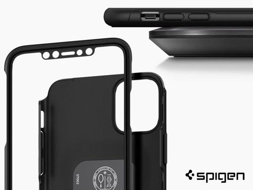 Etui Spigen Thin Fit Classic do Apple iPhone 11 black na Arena.pl