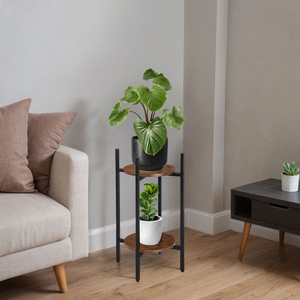 Kwietnik metalowy loftowy SAMIR RUSTIC zdjęcie 3