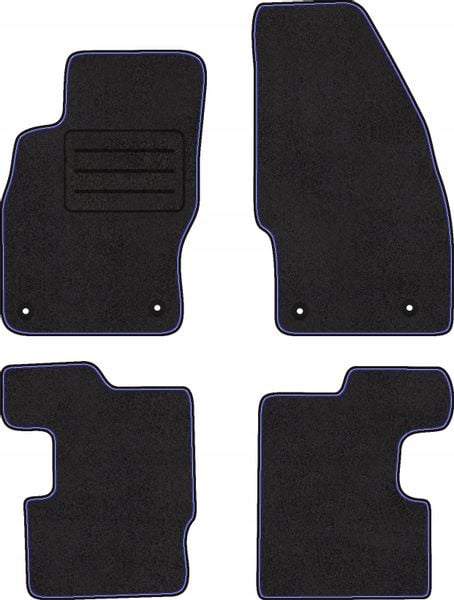 DYWANIKI DO OPEL CORSA E POLIAMID NIEB zdjęcie 2