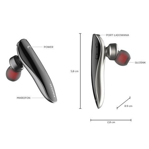 AWEI słuchawka Bluetooth N1 szary/grey na Arena.pl
