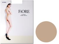 Gładkie cienkie rajstopy damskie 8 den Fiore Taima Nude 2