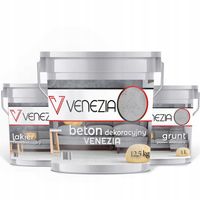 WŁOSKI TYNK BETON Architektoniczny Dekoracyjny DO 15m2 ZESTAW V VENEZIA