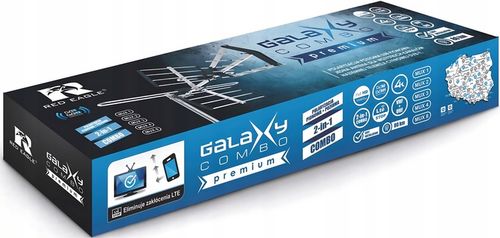 Antena Zewnętrzna Pasywna Do Telewizji Naziemnej GALAXY COMBO PREMIUM MUX 8 na Arena.pl