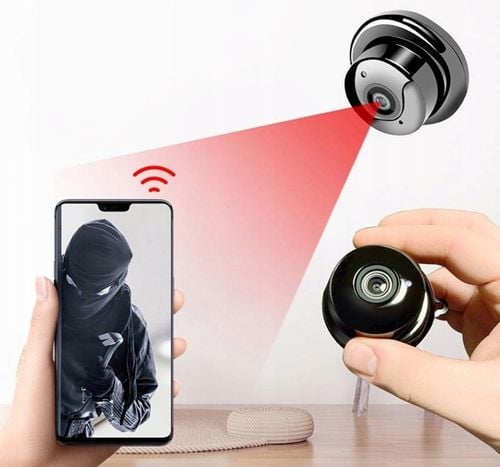 Kamera wifi draVires ip szpiegowska mała mini podczerwień na Arena.pl