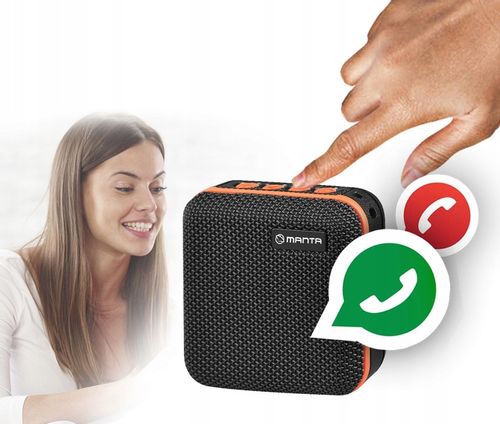 GŁOŚNIK BLUETOOTH Przenośny Bezprzewodowy z radiem MANTA SPK01GO MP3 USB FM na Arena.pl