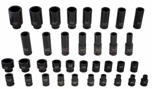 ZESTAW NASADEK UDAROWYCH 8-32 NASADKI UDAROWE 1/2 UDAR 35 ELEMENTÓW na Arena.pl