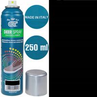 FARBA DO ZAMSZU NUBUKU RENOWATOR BARWNIK DO SKÓRY CZARNY 250 ml