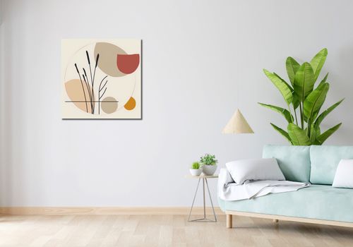 Obraz 70x70cm Pastelowa Ziemia na Arena.pl