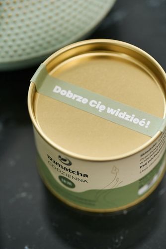 Zielona Herbata MATCHA Codzienna 100g JAPOŃSKA sproszkowana 123Matcha Latte na Arena.pl