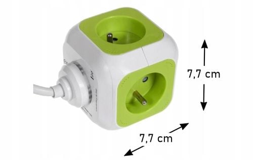 2 x Przedłużacz Kostka Cube 4 Gniazda 2 USB Listwa na Arena.pl