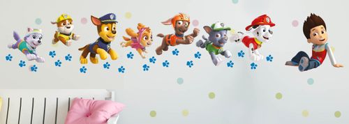 Paw Patrol wall sticker run 2 sheet na Arena.pl