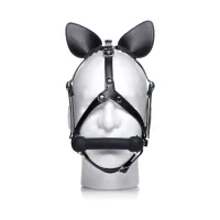 xr brands pony play uprząż głowy z silikonowym gryzakiem, regulowana