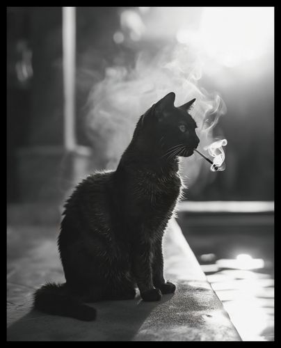 Plakat 40x50cm Kocia Przerwa na Arena.pl