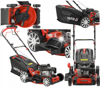 YATO KOSIARKA SPALINOWA 46cm Z NAPĘDEM 139cm³ KOSZ 62L 8 STOPNI REGULACJI