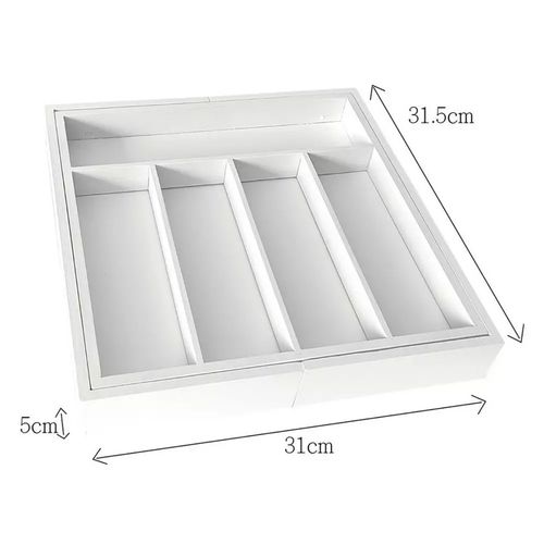 wkład bambusowy do szuflady kinghoff kh-1746 biały na Arena.pl