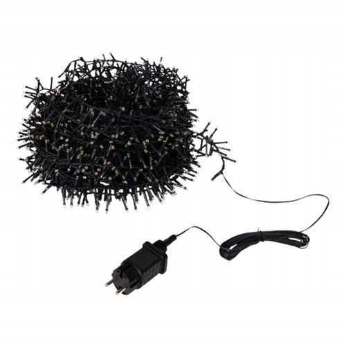 Lampki choinkowe ciepła biel na zewnątrz i wewnątrz 40 m 2000 lampek LED na Arena.pl