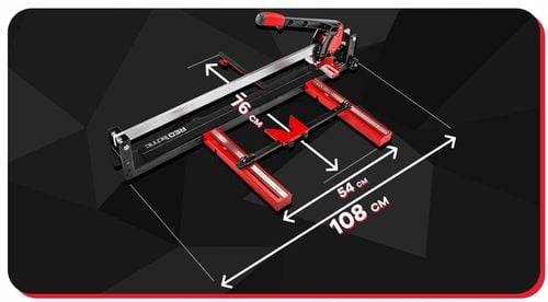 PRZECINARKA DO GLAZURY MASZYNKA RĘCZNA DO CIĘCIA PŁYTEK LASER 800 MM na Arena.pl