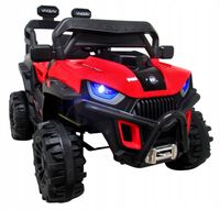 Buggy X8n niebieski, Autko na akumulatorMiękki Fotelik