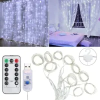 LAMPKI LAMPKA LED GIRLANDA 300 LED 3x3 m ŚWIĄTECZNE CHOINKOWE LAMPKI LAMPKA