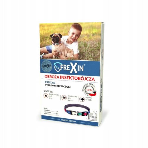 Obroża na pasożyty FREXIN dla Psów - 45 cm na Arena.pl
