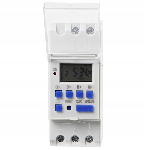 PROGRAMATOR CZASOWY WŁĄCZNIK WYŁĄCZNIK LCD CYFROWY HARMONOGRAM 7 DNI 10 UST zdjęcie 8