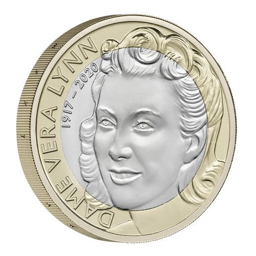 Celebrating the Life and Legacy of Dame Vera Lynn £2 Miedzionikiel 2022 na Arena.pl